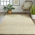 thumbnail image 2 of Feizy Kaelani Transitional Abstract, Tan/Ivory/Taupe, 5' x 8' Area Rug Handmade Reversible Casual Design Carpet for Living Dining Bed Room, 2 of 7