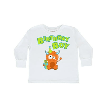 

Inktastic Birthday Boy Gift Toddler Boy Girl Long Sleeve T-Shirt