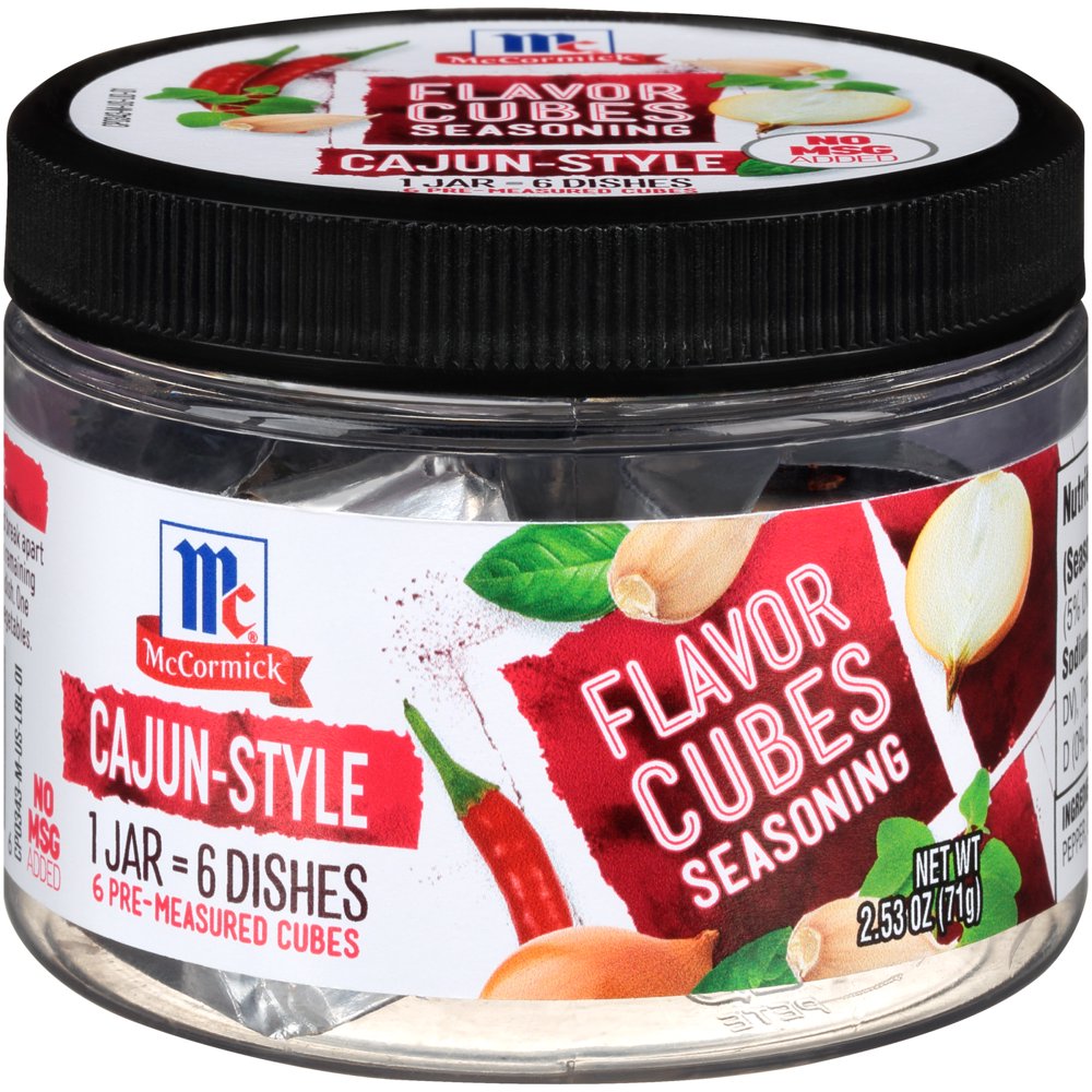McCormick Cajun Style Flavor Cubes Seasoning, 2.3 oz
