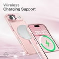 thumbnail image 4 of GAOBAO Magnetic for iPhone Air Case, Compatible with MagSafe, Glitter Transparent Shockproof Slim Bling Sparkly TPU Phone Case, 4 of 7
