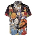 thumbnail image 4 of Looney Tunes Cartoons Mens Hawaiian Shirt Summer Casual Short Sleeve Button Down Beach Shirts, 4 of 7