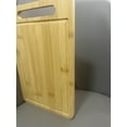 thumbnail image 3 of Ordeener Bamboo Cutting Boards for Kitchen, Stove Top Butcher Block, Extra Large Wooden Carving Board for Meat, Veggies, Charcuterie Board with Deep Juice Grooves, 3 of 3
