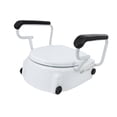 thumbnail image 4 of Asiento de inodoro Strade Fareast Limited antideslizante con reposabrazos plegables, 4 of 8