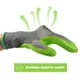 thumbnail image 3 of Guantes de jardín WORKPRO, 6 pares, con revestimiento de látex ecológico en la palma, 3 of 8