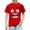 Red, variant on Twczz Boys Funny Graphic T Shirts- Soft Short Sleeve Cotton Crewneck Kids Summer Tees Purple Size 6