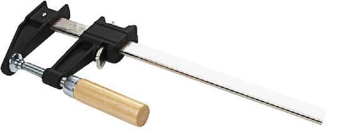 Set of 8 - 12" Steel Bar Clamp with Metal Ratcheting System and Quick Release Suitable for a Wide Range of Woodworking and Metalworking