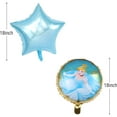 thumbnail image 5 of 5PCS Cinderella Balloons for Kids Birthday Baby Princess Theme Party Decorations, 5 of 5