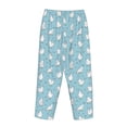 thumbnail image 5 of Goofa Funny Chicken Printed Soft Pajama Pants for Women, Wide Leg Comfy Casual Lounge Yoga Pants-Large, 5 of 9