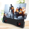 thumbnail image 2 of GJX 2026 New 12-Inch Highly Clear 3D Mobile Phone Screen Amplifier with Bluetooth Stereo Speaker for Home,Travel,Office,Study, 2 of 7