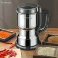 thumbnail image 2 of DEBGFS 400g/400ml/14oz Lalayuan Electric Coffee Bean Grinder - Powerful 300W Motor  10s Fast Grinding  4-Blade Stainless Steel  Wet&Dry Food Processor  One-Button Control  Deepen Grind Ch, 2 of 7
