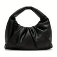 thumbnail image 4 of Cute Mini Shoulder Bag - Lightweight Drawstring Closure Nylon Hobo Handbag with Polyester Lining - Fashionable Cloud Ruched Clutch Purse for Women, 4 of 6