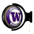 thumbnail image 2 of Washington Huskies Wordmark 21'' x 23'' Rotating Lighted Wall Sign, 2 of 4