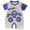 bleu, variante sur Zanarzt Barboteuse pour Bébé Garçon Vêtements d'Été pour Nouveau-Nés Pur Coton à Manches Courtes Barboteuse Fine Justaucorps pour Bébé Vêtements d'Été Tenues d'Été pour Bébé Fille 9-12 Mois, Gris