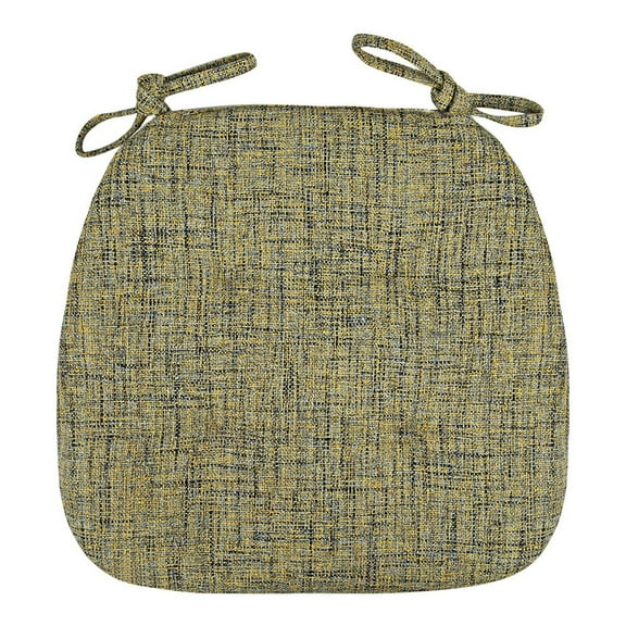U-Shaped Chair Cushions for Dining Chairs with Ties, 16.93 x 16.93 Inch Kitchen Chair Pads, 2025 New Seat Cushion for Indoor Use, Comfortable Home Restaurant Garden, 1PC