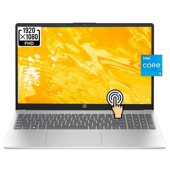 HP 15.6" FHD IPS Touch Screen Business Laptop, Intel 10-Core i5-1334U(Beat i7-1250U, Up to 4.6GHz), 16GB RAM 512GB SSD, WiFi 6 BT 5.4 Private Webcam Win 11