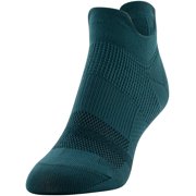 Peds Women's All Day Active Double Tab No Show Socks, 6 Pairs