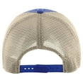 thumbnail image 2 of Men's '47 Royal/Cream Edmonton Oilers Core Trawler Clean-Up Trucker Adjustable Hat, 2 of 2