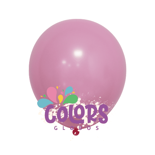 COLORS GLOBOS 12 pulgadas ROSA bolsa con 100 piezas para fiesta y decoración.