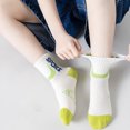 AWZXDE Boys Girls Kids Socks Breathable Comfortable Everyday Casual ...