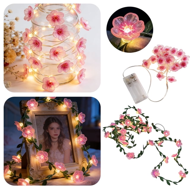 LED Fairy String Light with Soft Green Leaves Design for Home String Lights for Ambient Lighting Energy Saving USB Powered#create (SKU: LED Home 1)