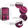 thumbnail image 6 of Halloween Pumpkin Shower Curtain Set ，Waterproof Fabric Shower Curtains Leather Jacket Skull Skeleton Shower Curtains for Bathroom,Bathroom Decor 36"x72", 6 of 6