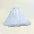 thumbnail image 2 of KONDYS Ladies Mesh Tutu Skirt Lengthened Double Layer Short Skirt Dance Skirt Skirt Bustier Skirt Beautiful Cozy Women's Skirt, 2 of 3