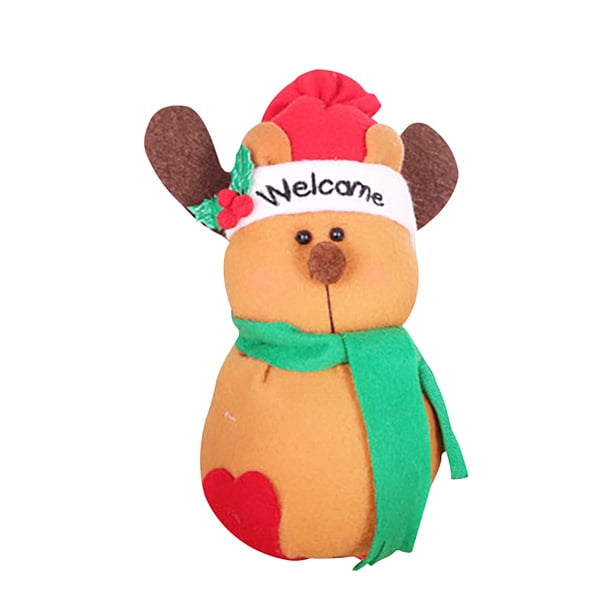 Bolsa para Regalos de Navidad Ganfancp Bolsa de Punto de Navidad Bolsa para Dulces de Nochebuena 1X Bolsa de Caramelos de Navidad