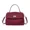 Burgundy, variant on Women's Luxury Genuine Suede Leather Crossbody Bag Designer Top Handle Messenger
