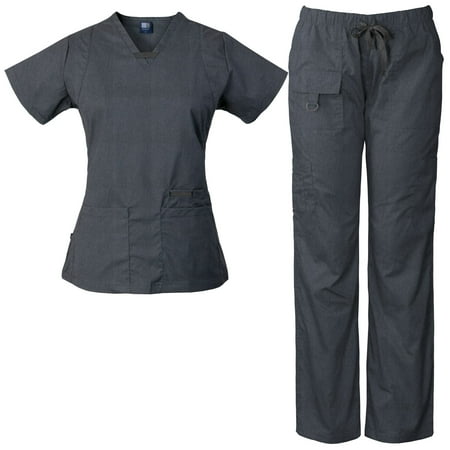 

Women s Utility Multi-Pocket Medical Scrub Set Style 2043