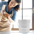 thumbnail image 2 of MasteelfCA Plastic Pail Paint Pail Paint Container Paint Packaging Bucket Paint Storage Bucket, 2 of 7
