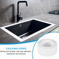 thumbnail image 4 of Uxcell Caulk Tape, Self Adhesive Sealing Tapes Waterproof Toilet Tub Caulk Sealant Strip Sealing Trim White 1.5" x 10.5 Ft, 4 of 7