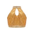 thumbnail image 6 of Eandarui Kids Girls Sequins Metallic Ballet Jazz Hip Hop Dance Outfits Halter Crop Top with Asymmetric Tutu Skirt Set Gold 14, 6 of 7