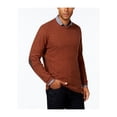 thumbnail image 1 of Tasso Elba Mens Chevron Patterned Knit Pullover Sweater coppercanyon L, 1 of 1