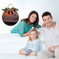 thumbnail image 3 of Eveokoki 11" Take Off Your Shoes Door Sign Holiday Welcome Wood Plaque with Buffalo Check Plaid Bow 1lease Remove Your Shoes Sign for All Seasons Farmhouse Home Front Porch Door Decoration, 3 of 5