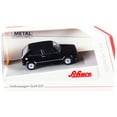 thumbnail image 3 of Volkswagen Golf GTI Black with Silver Stripes 1/64 Diecast Model Car by Schuco, 3 of 3