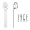 thumbnail image 2 of 2 Hanging Rails, Carbon Steel Barn Door Hardware For Study Bedroom Living Room,  And Quiet, Easy To Install, Suitable For 150kg Load Bearing Capacity, 2 of 8