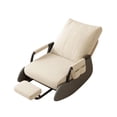 thumbnail image 1 of Sofá perezoso, mecedora individual con Pedal, sillón reclinable de ocio, sillón reclinable ergonómico, sofá informal perezoso para dormitorio, hogar y y gris, 1 of 8