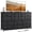 Black, variant on melmine Fabric Dresser for Bedroom with 16 Drawers TV Stand with 3 Power Outlets & 2 Ports for Living Room, Black
