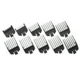 thumbnail image 3 of Hair Clipper Combs Guide Kit Plastic Hair Trimmer Guards Attachments Black Hair Salon Tool Set of 8 / 10PCS, 3 of 9