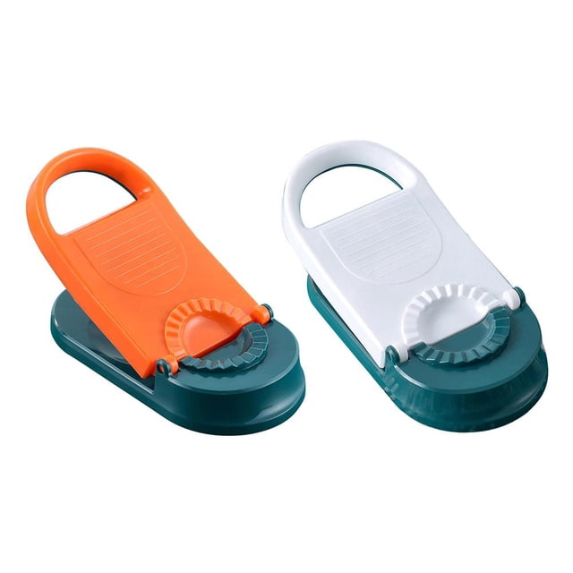 2-en-1 Dumpling Skin Maker Hornear Pastelería Dumpling Maker para Cocina (Blanco) Sywqhk Libre de BPA