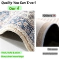 thumbnail image 2 of Kitchen Rugs and Mats, Yamaziot Kitchen Rug and Runners Set of 3, Anti Fatigue Mat for Floor, Washable Anti Slip Comfort Farmhouse Kitchen Runner Rug for Hallway Laundry Room Carpet, Blue, 2 of 7