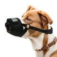 thumbnail image 1 of Bozal para Perros Unique Bargains Suave No Ladrar Malla Bozal Transpirable Permite Jadear Beber Anti Masticar Bozal para Perros de Tamaño Grande L Negro, 1 of 7