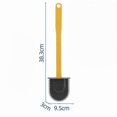 thumbnail image 2 of Toilet brush, toilet brush and container, toilet brush for bathroom with quick drying bracket kit, 2 of 4