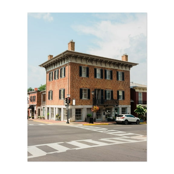 Lexington Architectural 03 - Lexington Virginia Photography Unframed Wall Art Print 8 x 10 inches