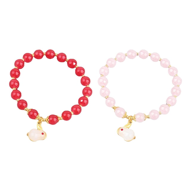 Beaded Bracelet Wristband Charms 8mm for Party Anniversary Yuyangstore pulsera de cuentas