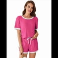 thumbnail image 2 of Traje de Corta con Bloques de Color, Color Rojo Rosa, Talla S, 2 of 7