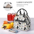 thumbnail image 6 of Goofa Funny Puppy Pattern Lunch Bag ,Insulated Lunch Box, Small Leakproof Cooler Food Lunch Containers Reusable High Capacity Lunch Tote Bags, 6 of 8
