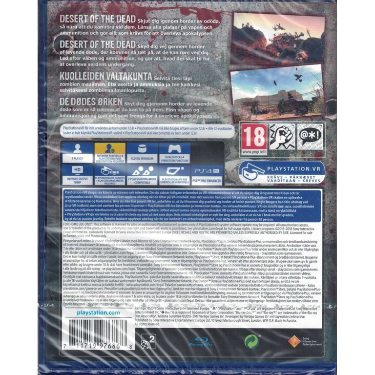 Arizona Sunshine - PSVR [PlayStation 4] - Walmart.com