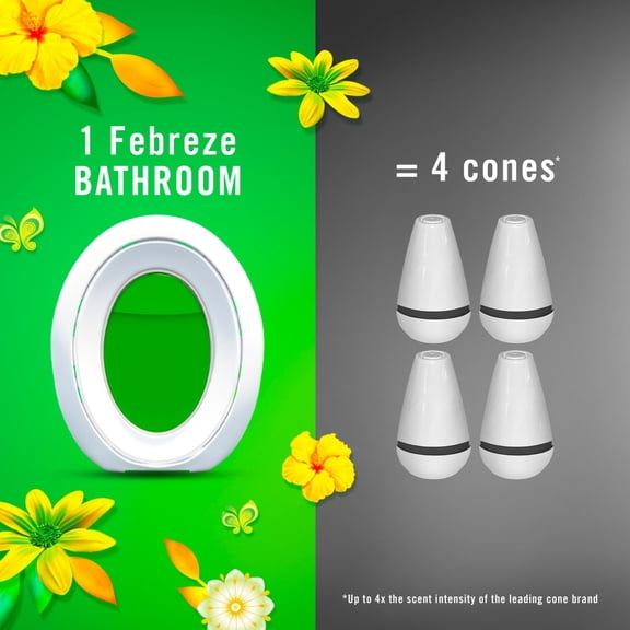 Febreze AUTO Air Freshener Odor-Fighting Automotive Vent Clip Gain Original Scent 1 ct - Pack of 1