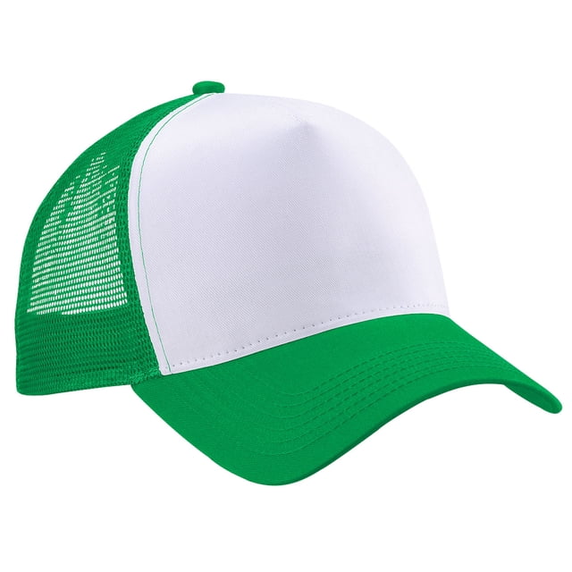 Beechfield Mens Half Mesh Trucker Cap / Headwear